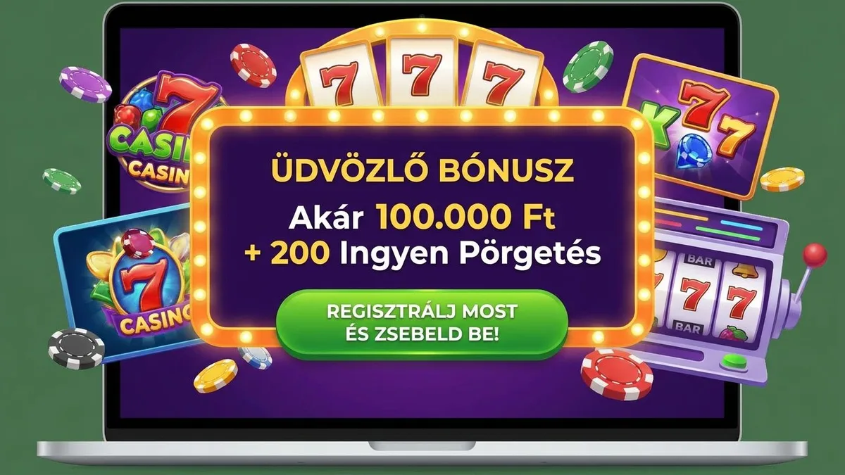 Regisztráció bónusszal